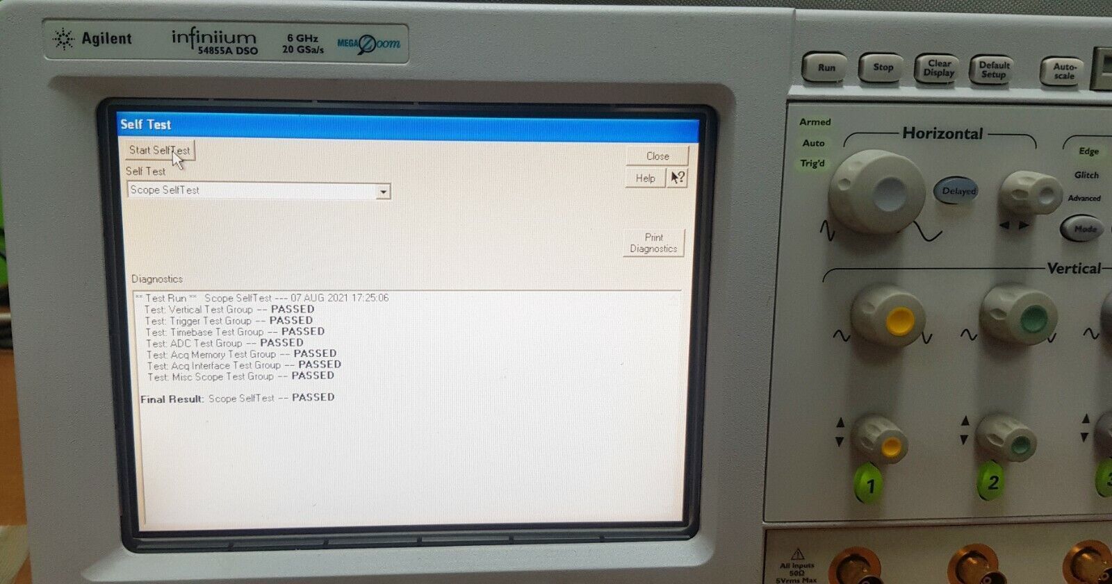 Осциллограф Keysight Agilent DSO infiniium 54855A. Гарантия лучшей цены ...